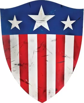 Captain America Original Shield Decal / Sticker 08