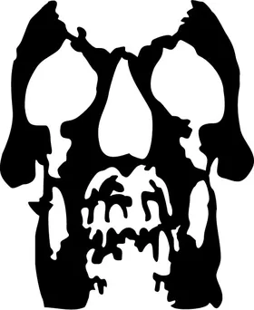 Deftones Skull Decal / Sticker 07