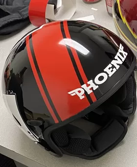 Top Gun Phoenix Helmet Decal / Sticker Set 01