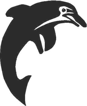 Dolphin Decal / Sticker 03