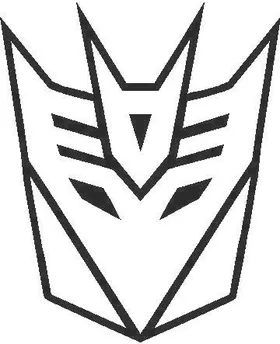 Decepticon Decal / Sticker 12