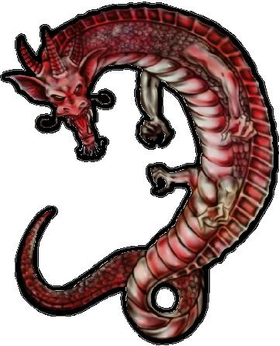 Dragon Decal / Sticker 09