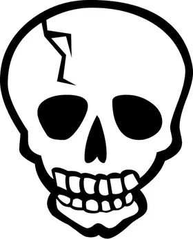 Skull Decal / Sticker 22