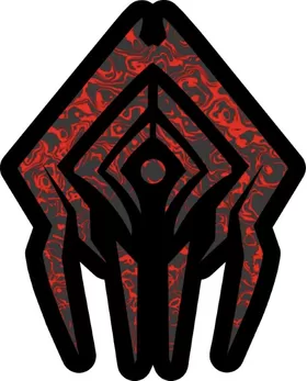 Warframe Stalker Sigil Decal / Sticker 03