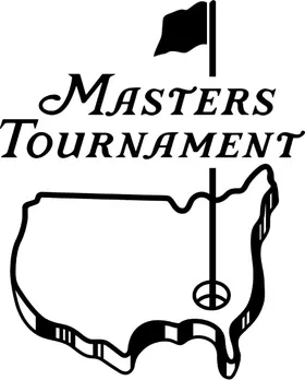 Masters Tournament Decal / Sticker 03