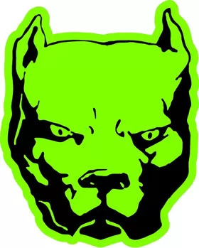 Pitbull Decal / Sticker 12