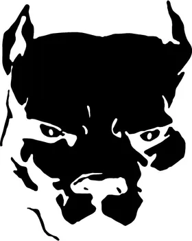 Pitbull Decal / Sticker 11