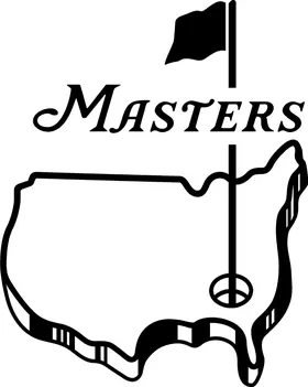 Masters Tournament Decal / Sticker 06