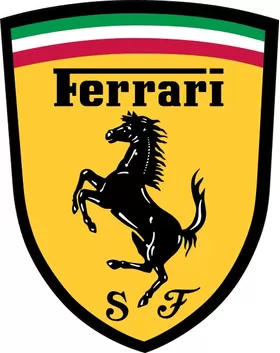 Ferrari Crest Decal / Sticker 34