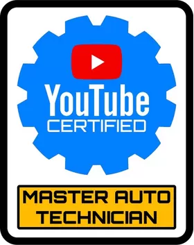 YouTube Certified Master Auto Technician Decal / Sticker 10
