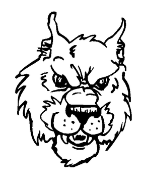 Wolves Mascot Decal / Sticker 2