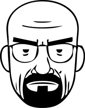 Breaking Bad Heisenberg (Walter White) Decal / Sticker 32