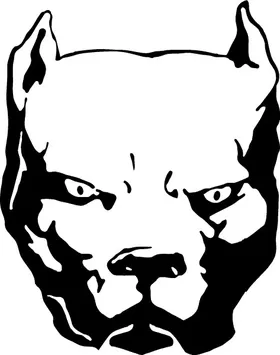 Pitbull Decal / Sticker 10