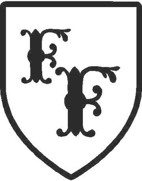 Foo Fighters Crest Decal / Sticker 05