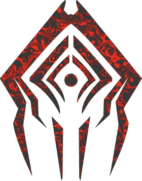 Warframe Stalker Sigil Decal / Sticker 02