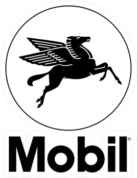 MobilGas Pegasus Decal / Sticker 14