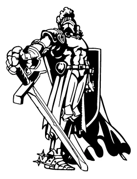 Knights Mascot Decal / Sticker