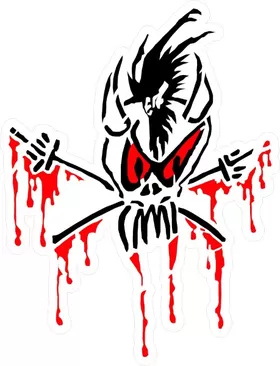 Metallica Scary Guy Decal / Sticker 19
