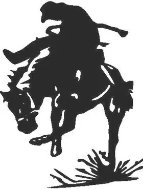 Buckin' Bronco Decal / Sticker