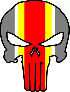 Kansas City Chiefs Punisher Decal / Sticker 41