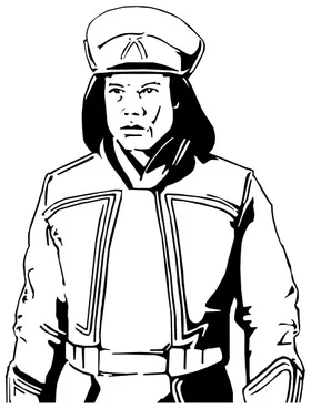 Captain Panaka Decal / Sticker 01