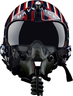 Top Gun Maverick Helmet Image Decal / Sticker 03