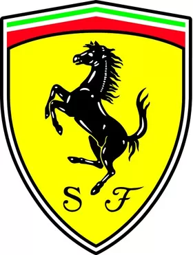 Ferrari Crest Decal / Sticker 31