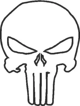 Punisher Decal / Sticker 03