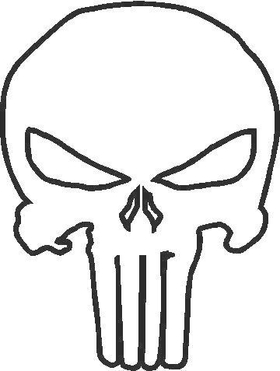 Punisher Decal / Sticker 03