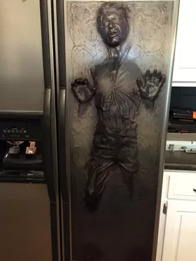 Han Solo Frozen in Carbonite