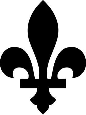 Fleur-De-Lis Decal / Sticker 04