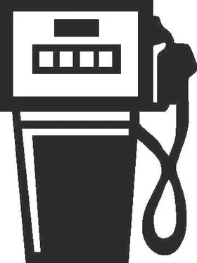 Gas Pump Decal / Sticker