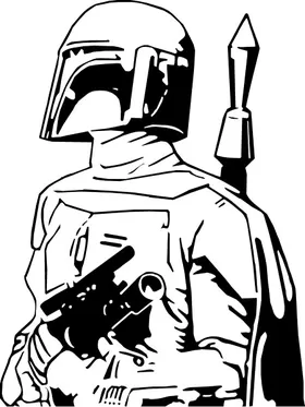 Boba Fett Decal / Sticker 01