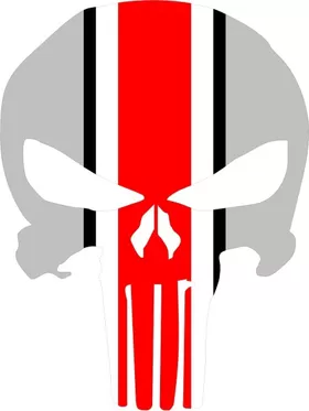 Ohio State Punisher Decal / Sticker 77