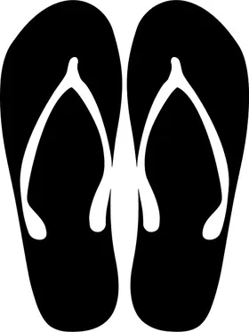 Flip-Flops Decal / Sticker