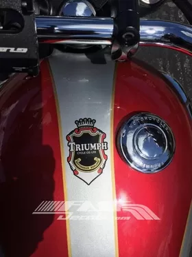 Triumph Crest Decal / Sticker 63