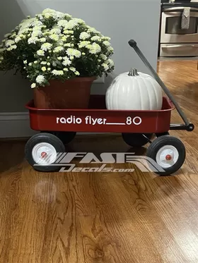 Radio Flyer 80 Decal / Sticker 19