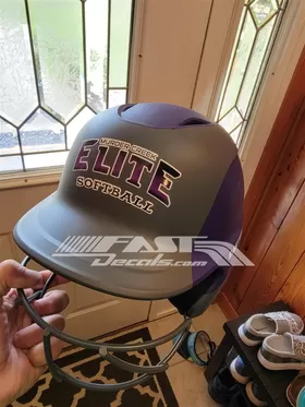 Helmet Decal / Sticker Quote