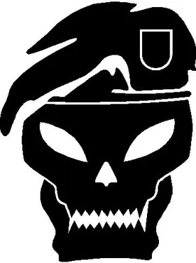 Black Ops Skull Decal / Sticker