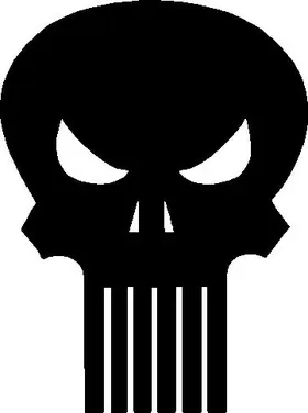Small Punisher Decal / Sticker