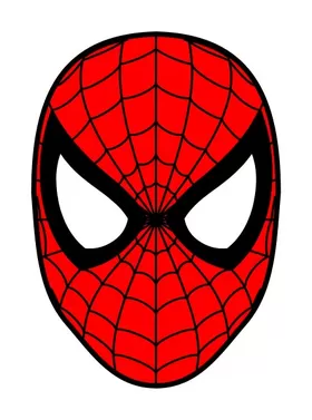 Spiderman Face Decal / Sticker 12