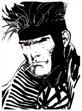 X-men Gambit Decal / Sticker 01