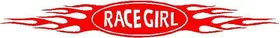 Race Girl Decal / Sticker 02