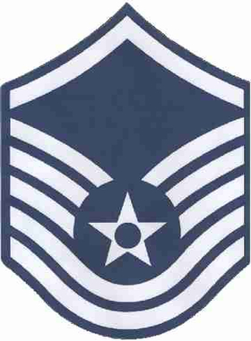 Air Force Master Seargent 02 Decal / Sticker