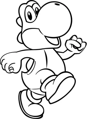 Yoshi Decal / Sticker 02