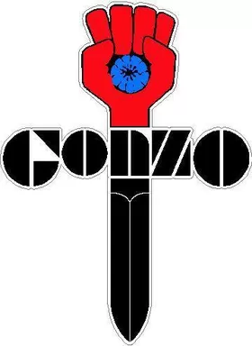 Full Color Gonzo Decal / Sticker