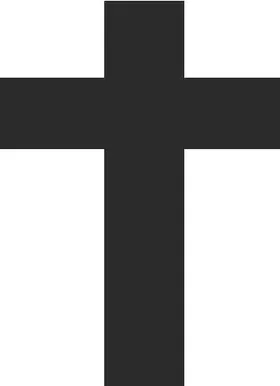 Cross Decal / Sticker 01