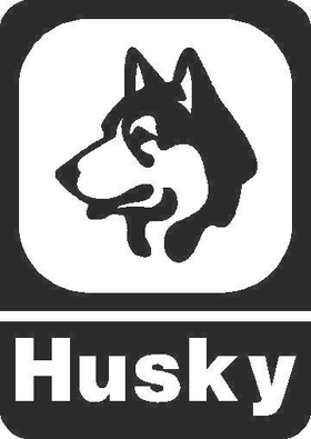 Husky logo Decal / Sticker