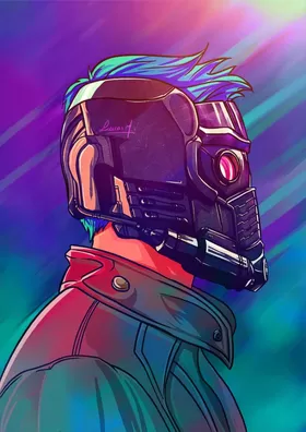 Star-Lord Decal / Sticker 01