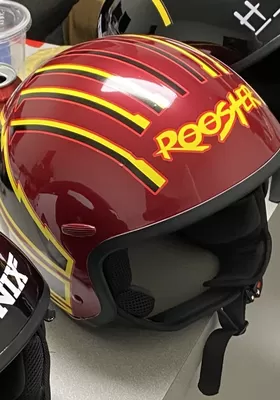 Top Gun Rooster Helmet Decal / Sticker Set 01